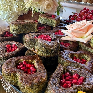 کوکو سبزی تیکه‌ای