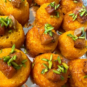 ته‌چین کدو حلوایی تک نفره