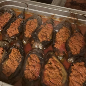 بادمجان شکم پر